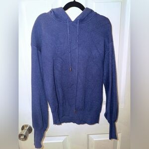 Philosophy Navy Hooded Sweater